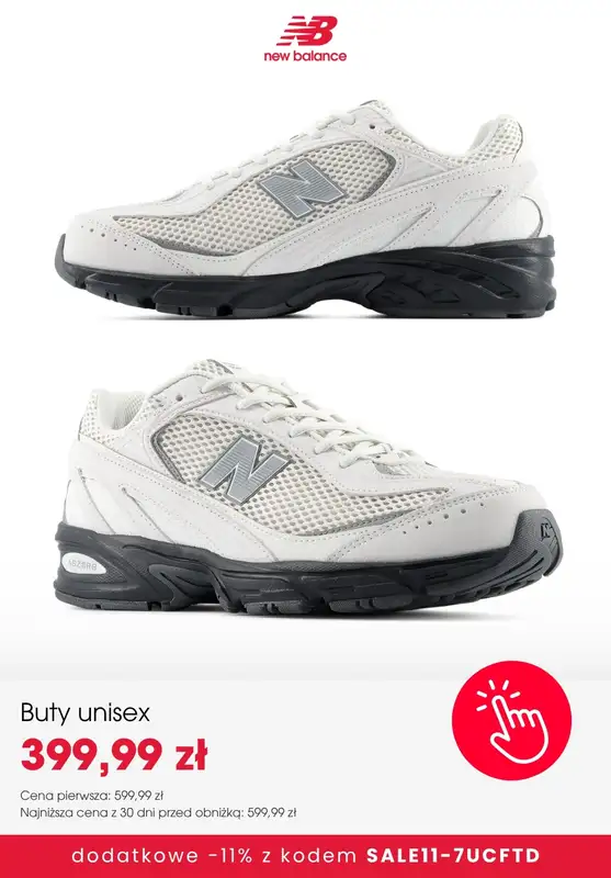 New Balance - gazetka promocyjna Extra rabat z kodem! od piątku 12.06 do niedzieli 14.06 - strona 5