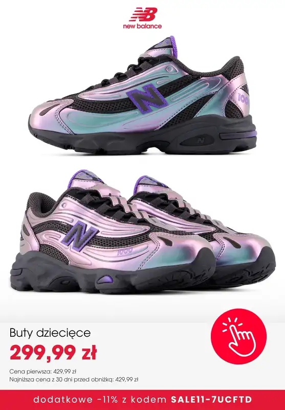 New Balance - gazetka promocyjna Extra rabat z kodem! od piątku 12.06 do niedzieli 14.06 - strona 10
