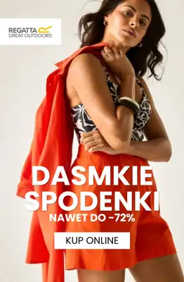 Regatta - gazetka promocyjna Spodenki damskie na promocji od piątku 12.06 do niedzieli 21.06