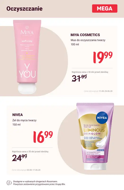 Rossmann - gazetka promocyjna Niezbędnik pielęgnacyjny - krok po kroku! od soboty 13.06 do środy 24.06 - strona 3