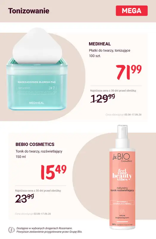 Rossmann - gazetka promocyjna Niezbędnik pielęgnacyjny - krok po kroku! od soboty 13.06 do środy 24.06 - strona 6