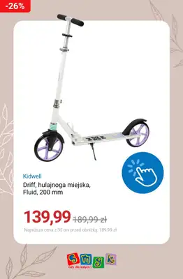 Smyk - gazetka promocyjna Do -30% rowerki, hulajnogi i zabawki ogrodowe od piątku 12.06 do wtorku 07.07 - strona 4