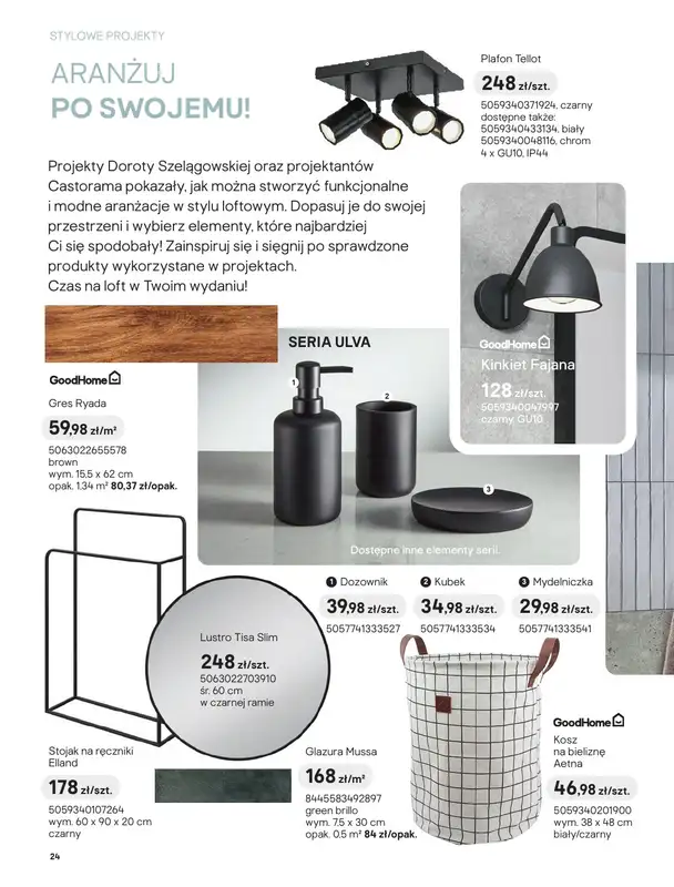 Castorama - gazetka promocyjna Katalog Łazienki | Stylowe projekty od piątku 12.06 do wtorku 30.06 - strona 14