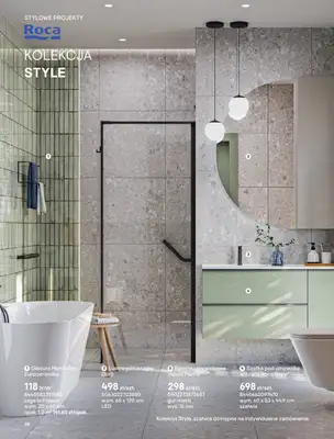 Castorama - gazetka promocyjna Katalog Łazienki | Stylowe projekty od piątku 12.06 do wtorku 30.06 - strona 18