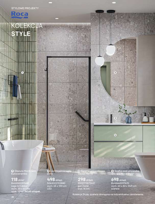 Castorama - gazetka promocyjna Katalog Łazienki | Stylowe projekty od piątku 12.06 do wtorku 30.06 - strona 18