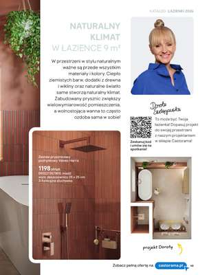 Castorama - gazetka promocyjna Katalog Łazienki | Stylowe projekty od piątku 12.06 do wtorku 30.06 - strona 35