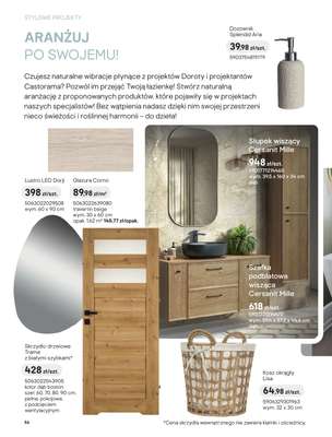 Castorama - gazetka promocyjna Katalog Łazienki | Stylowe projekty od piątku 12.06 do wtorku 30.06 - strona 46