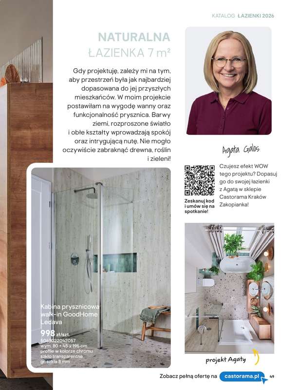 Castorama - gazetka promocyjna Katalog Łazienki | Stylowe projekty od piątku 12.06 do czwartku 31.12 - strona 39