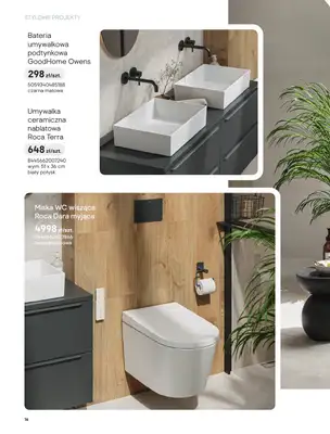 Castorama - gazetka promocyjna Katalog Łazienki | Stylowe projekty od piątku 12.06 do wtorku 30.06 - strona 6