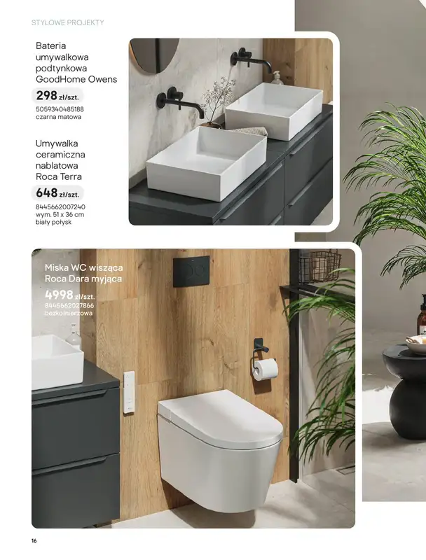 Castorama - gazetka promocyjna Katalog Łazienki | Stylowe projekty od piątku 12.06 do wtorku 30.06 - strona 6