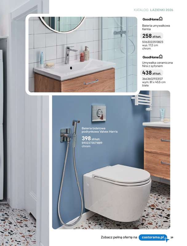 Castorama - gazetka promocyjna Katalog Łazienki | Stylowe projekty od piątku 12.06 do wtorku 30.06 - strona 29