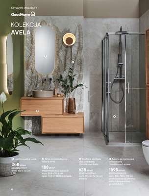 Castorama - gazetka promocyjna Katalog Łazienki | Stylowe projekty od piątku 12.06 do wtorku 30.06 - strona 42
