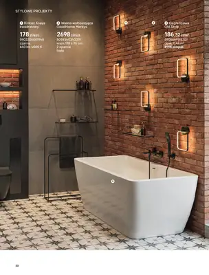 Castorama - gazetka promocyjna Katalog Łazienki | Stylowe projekty od piątku 12.06 do wtorku 30.06 - strona 10