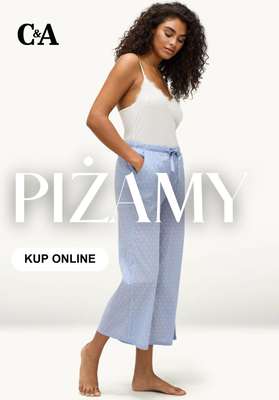 C&A - gazetka promocyjna Piżamy damskie od soboty 13.06 