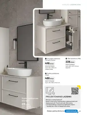 Castorama - gazetka promocyjna Katalog Łazienki | Kolekcje mebli od piątku 12.06 do wtorku 30.06 - strona 5