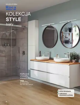 Castorama - gazetka promocyjna Katalog Łazienki | Kolekcje mebli od piątku 12.06 do wtorku 30.06 - strona 36