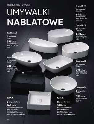 Castorama - gazetka promocyjna Katalog Łazienki | Kolekcje mebli od piątku 12.06 do wtorku 30.06 - strona 48