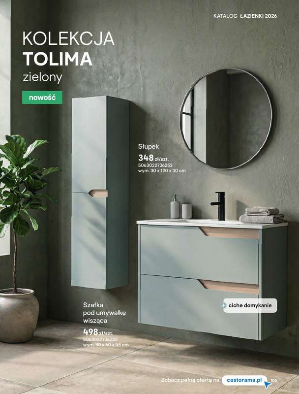 Castorama - gazetka promocyjna Katalog Łazienki | Kolekcje mebli od piątku 12.06 do wtorku 30.06 - strona 47