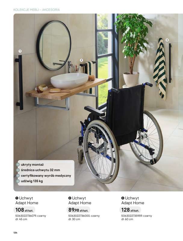 Castorama - gazetka promocyjna Katalog Łazienki | Kolekcje mebli od piątku 12.06 do wtorku 30.06 - strona 76