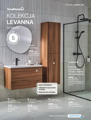 Castorama - gazetka promocyjna Katalog Łazienki | Kolekcje mebli od piątku 12.06 do wtorku 30.06 - strona 17