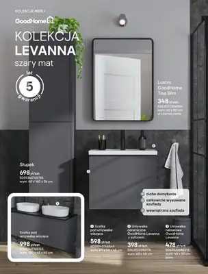 Castorama - gazetka promocyjna Katalog Łazienki | Kolekcje mebli od piątku 12.06 do wtorku 30.06 - strona 16