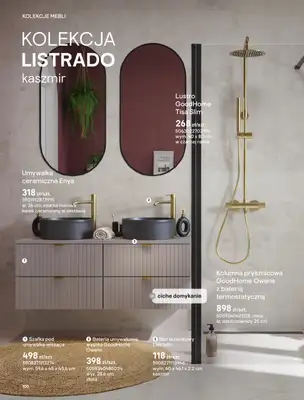 Castorama - gazetka promocyjna Katalog Łazienki | Kolekcje mebli od piątku 12.06 do wtorku 30.06 - strona 42