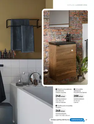 Castorama - gazetka promocyjna Katalog Łazienki | Kolekcje mebli od piątku 12.06 do wtorku 30.06 - strona 29