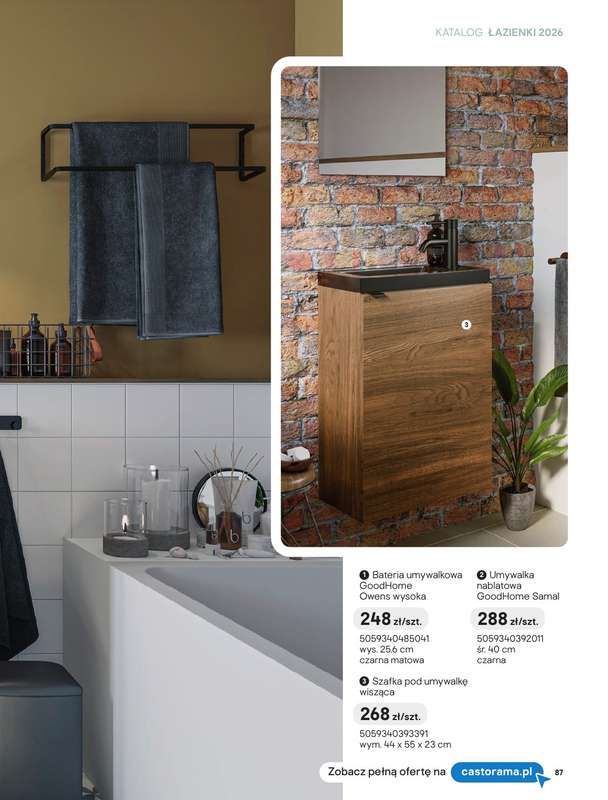 Castorama - gazetka promocyjna Katalog Łazienki | Kolekcje mebli od piątku 12.06 do wtorku 30.06 - strona 29