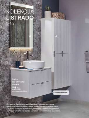 Castorama - gazetka promocyjna Katalog Łazienki | Kolekcje mebli od piątku 12.06 do wtorku 30.06 - strona 40