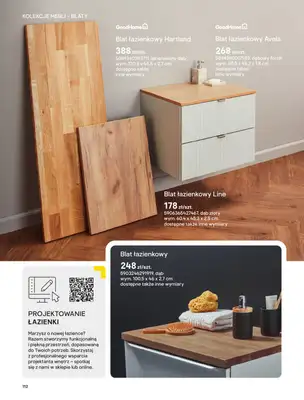 Castorama - gazetka promocyjna Katalog Łazienki | Kolekcje mebli od piątku 12.06 do wtorku 30.06 - strona 54