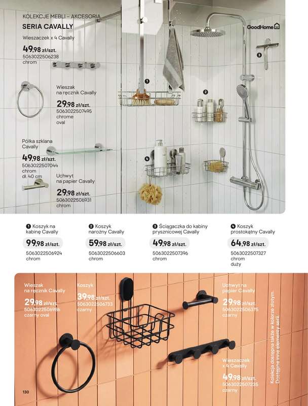 Castorama - gazetka promocyjna Katalog Łazienki | Kolekcje mebli od piątku 12.06 do wtorku 30.06 - strona 72