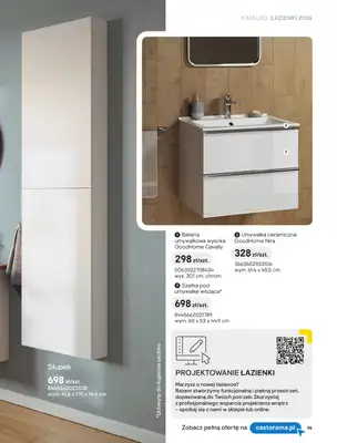 Castorama - gazetka promocyjna Katalog Łazienki | Kolekcje mebli od piątku 12.06 do wtorku 30.06 - strona 37