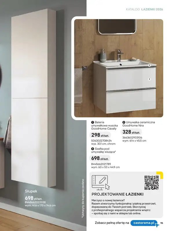Castorama - gazetka promocyjna Katalog Łazienki | Kolekcje mebli od piątku 12.06 do wtorku 30.06 - strona 37