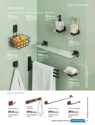 Castorama - gazetka promocyjna Katalog Łazienki | Kolekcje mebli od piątku 12.06 do wtorku 30.06 - strona 73