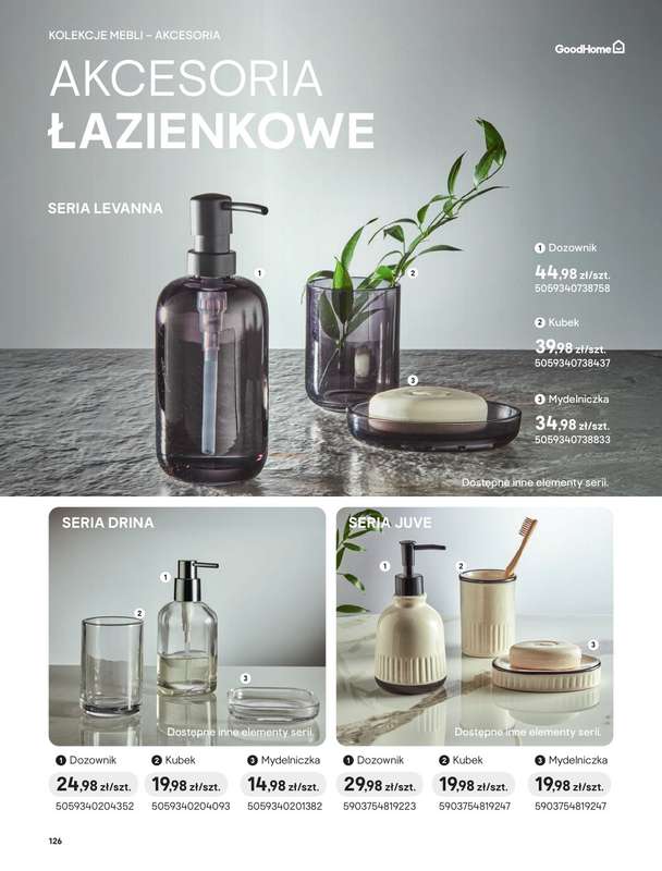 Castorama - gazetka promocyjna Katalog Łazienki | Kolekcje mebli od piątku 12.06 do wtorku 30.06 - strona 68