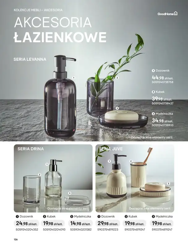 Castorama - gazetka promocyjna Katalog Łazienki | Kolekcje mebli od piątku 12.06 do wtorku 30.06 - strona 68
