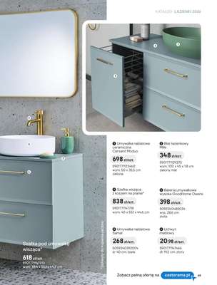 Castorama - gazetka promocyjna Katalog Łazienki | Kolekcje mebli od piątku 12.06 do wtorku 30.06 - strona 7