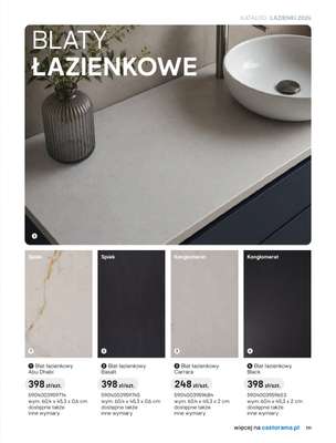 Castorama - gazetka promocyjna Katalog Łazienki | Kolekcje mebli od piątku 12.06 do wtorku 30.06 - strona 53