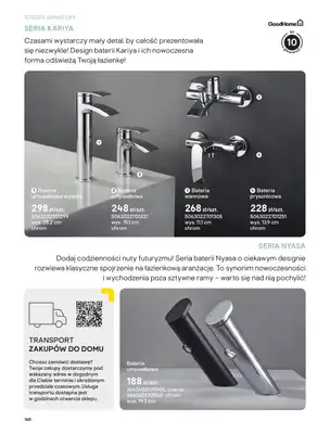 Castorama - gazetka promocyjna Katalog Łazienki | Strefa armatury od piątku 12.06 do wtorku 30.06 - strona 24