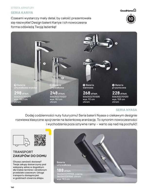 Castorama - gazetka promocyjna Katalog Łazienki | Strefa armatury od piątku 12.06 do wtorku 30.06 - strona 24