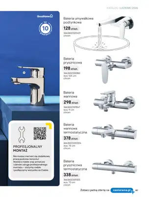 Castorama - gazetka promocyjna Katalog Łazienki | Strefa armatury od piątku 12.06 do wtorku 30.06 - strona 21
