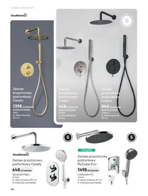 Castorama - gazetka promocyjna Katalog Łazienki | Strefa armatury od piątku 12.06 do wtorku 30.06 - strona 44
