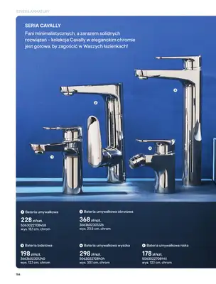 Castorama - gazetka promocyjna Katalog Łazienki | Strefa armatury od piątku 12.06 do wtorku 30.06 - strona 20