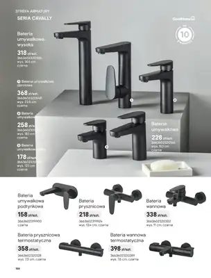 Castorama - gazetka promocyjna Katalog Łazienki | Strefa armatury od piątku 12.06 do wtorku 30.06 - strona 22