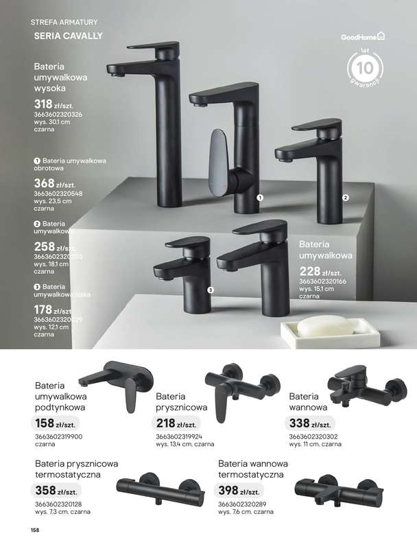 Castorama - gazetka promocyjna Katalog Łazienki | Strefa armatury od piątku 12.06 do wtorku 30.06 - strona 22
