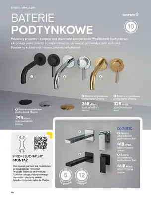Castorama - gazetka promocyjna Katalog Łazienki | Strefa armatury od piątku 12.06 do wtorku 30.06 - strona 40