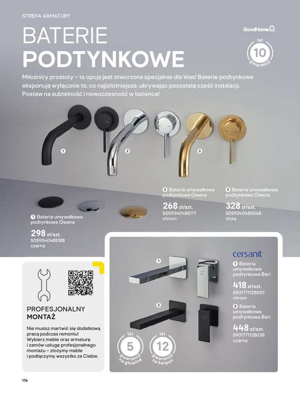 Castorama - gazetka promocyjna Katalog Łazienki | Strefa armatury od piątku 12.06 do wtorku 30.06 - strona 40