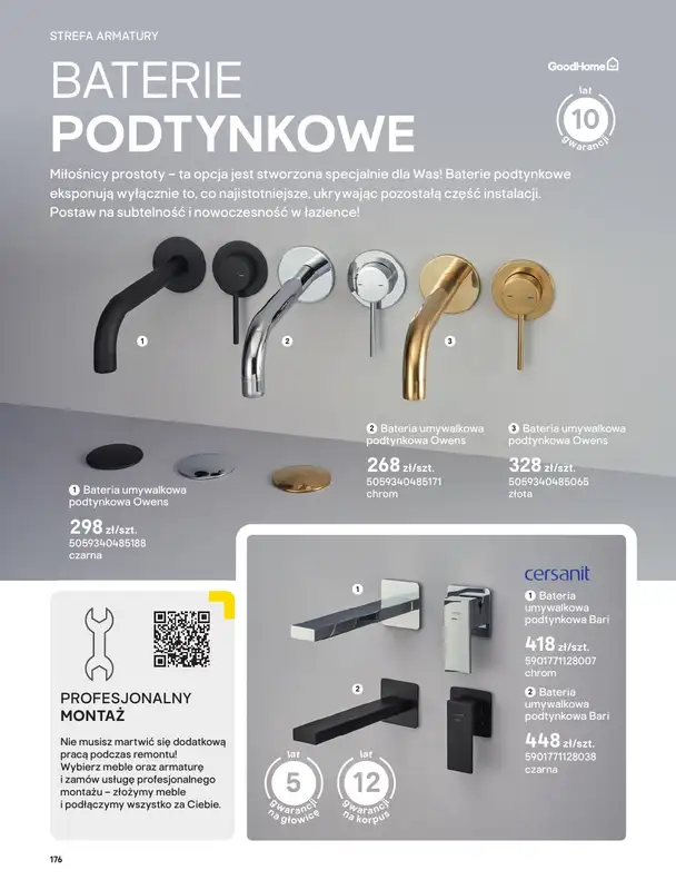 Castorama - gazetka promocyjna Katalog Łazienki | Strefa armatury od piątku 12.06 do wtorku 30.06 - strona 40