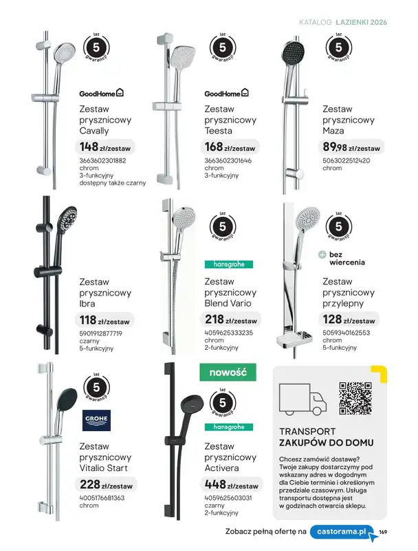 Castorama - gazetka promocyjna Katalog Łazienki | Strefa armatury od piątku 12.06 do wtorku 30.06 - strona 33