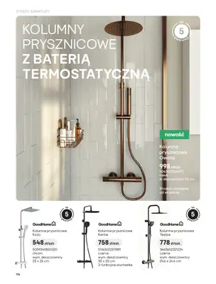 Castorama - gazetka promocyjna Katalog Łazienki | Strefa armatury od piątku 12.06 do wtorku 30.06 - strona 38